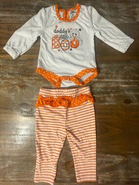 Daddy's Boo Halloween Coord Set